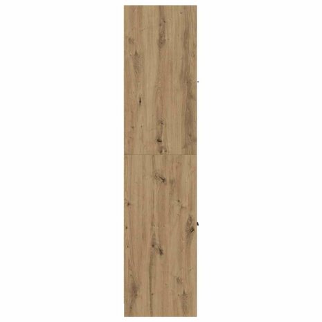 Apothekerskast 30x41x174,5 cm bewerkt hout artisanaal eiken 8