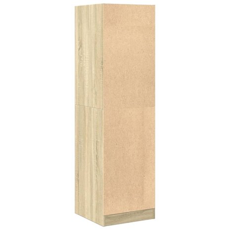 Apothekerskast 40x41x144,5 cm bewerkt hout sonoma eikenkleurig 6