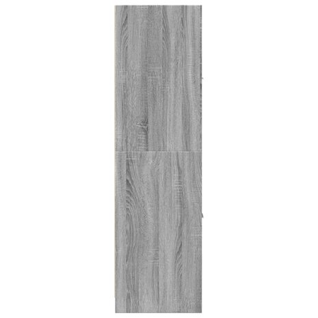 Apothekerskast 40x41x144,5 cm bewerkt hout grijs sonoma eiken 7