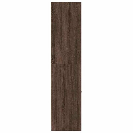 Apothekerskast 40x41x174,5 cm bewerkt hout bruin eikenkleurig 7
