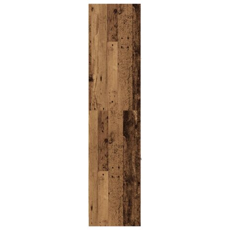 Apothekerskast 40x41x174,5 cm bewerkt hout oud houtkleurig 7
