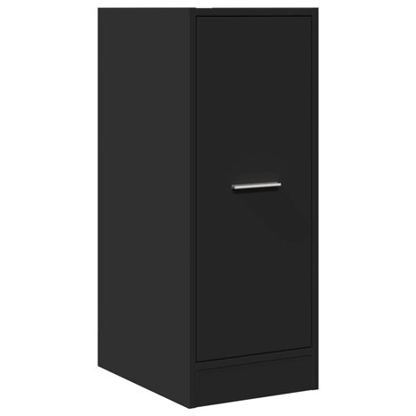 Apothekerskast 30x41x77,5 cm bewerkt hout zwart 4