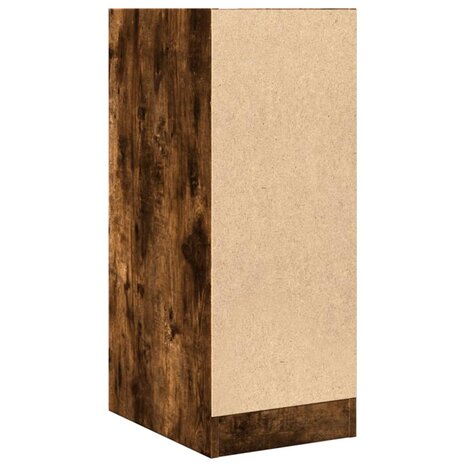 Apothekerskast 30x41x77,5 cm bewerkt hout gerookt eikenkleurig 6