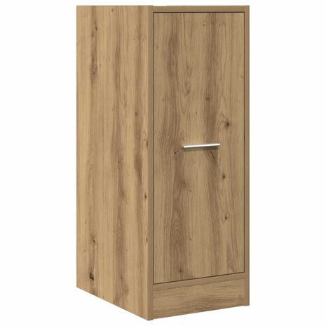 Apothekerskast 30x41x77,5 cm bewerkt hout artisanaal eikenkleur 4