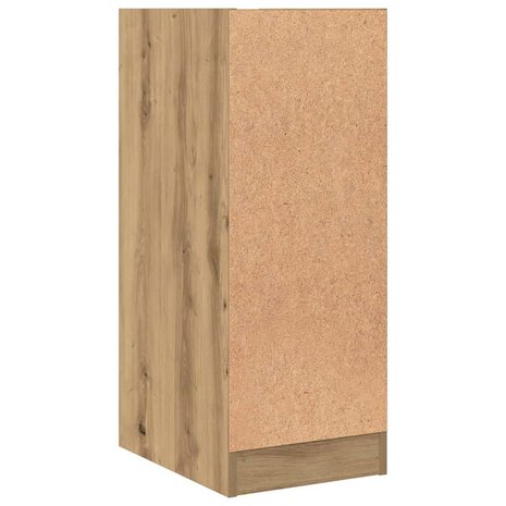 Apothekerskast 30x41x77,5 cm bewerkt hout artisanaal eikenkleur 6