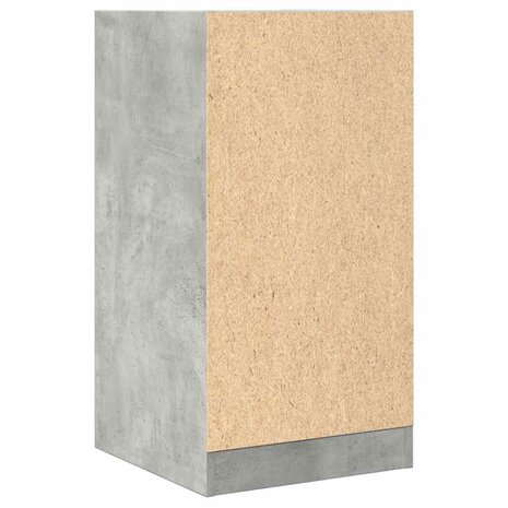 Apothekerskast 40x41x77,5 cm bewerkt hout betongrijs 6