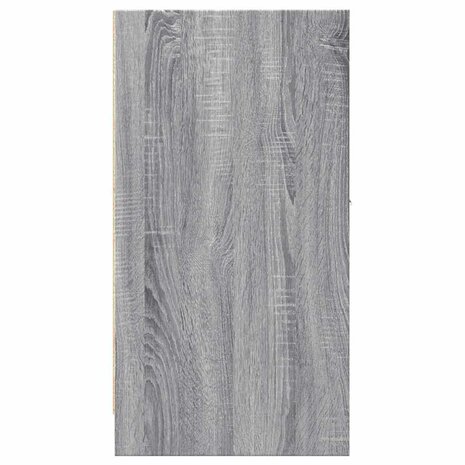 Apothekerskast 40x41x77,5 cm bewerkt hout grijs sonoma eiken 7