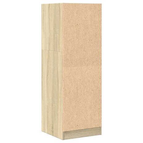 Apothekerskast 40x41x118 cm bewerkt hout sonoma eikenkleurig 6