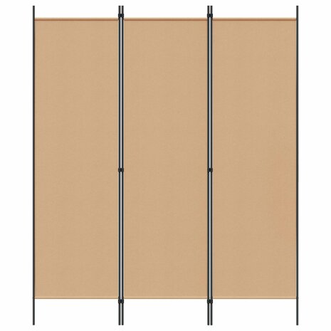 Kamerscherm Beige 150 x 180 cm Stof 3