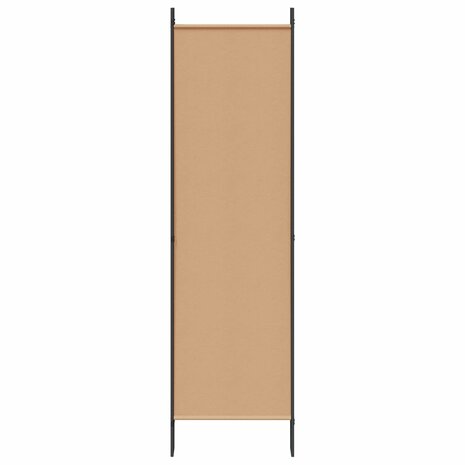 6-Panelen Kamerscherm Beige 300 x 180 cm Stof 4