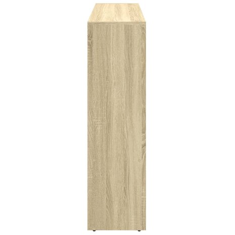 Kamerscherm / boekenkast 137,5x29x103,5 cm hout sonoma eiken 7