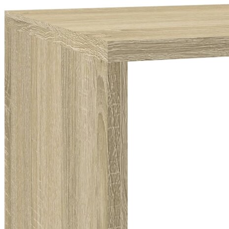 Kamerscherm / boekenkast 137,5x29x103,5 cm hout sonoma eiken 8