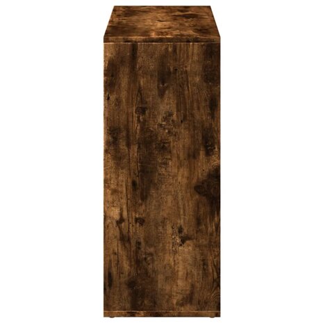 Kamerscherm / boekenkast 69,5x29x69,5 cm hout gerookt eiken 7