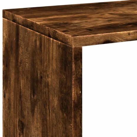 Kamerscherm / boekenkast 69,5x29x103,5 cm hout gerookt eiken 8