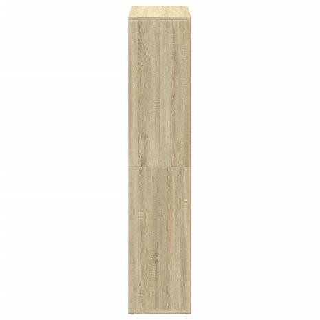 Kamerscherm / boekenkast 69,5x29x137,5 cm hout sonoma eiken 7