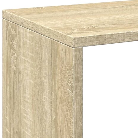 Kamerscherm / boekenkast 69,5x29x137,5 cm hout sonoma eiken 8