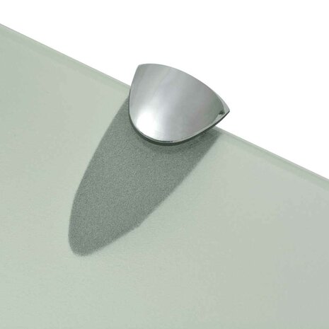 Zwevend schap 30x10 cm 8 mm glas 4