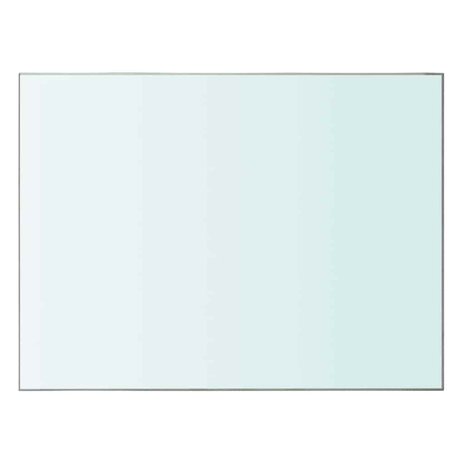 Wandschap transparant 40x30 cm glas 2