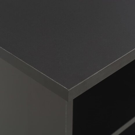 Bartafel 60x60x110 cm zwart 4