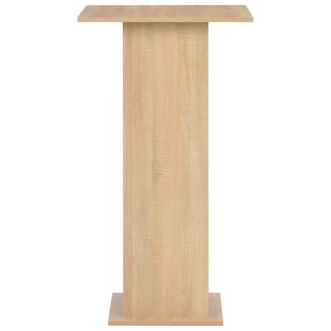 Bartafel 60x60x110 cm eikenkleurig 3