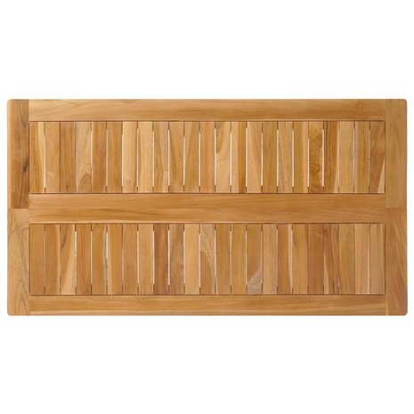 Bartafel Naturel 110 x 60 x 105 cm Massief Teakhout 5