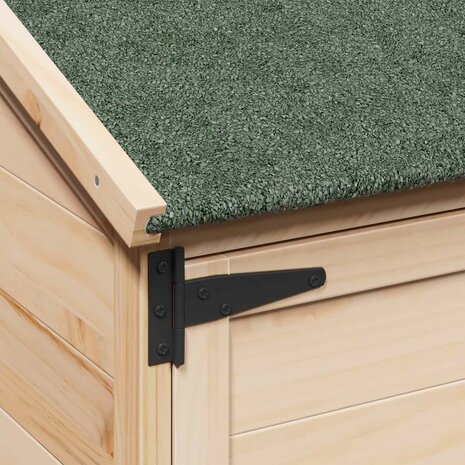 Tuinschuur Naturel 106,5 x 56 x 113,5 cm Bewerkt hout 7