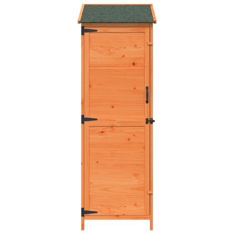 Tuinschuur Bruin 59,5 x 56 x 176,5 cm Bewerkt hout 5