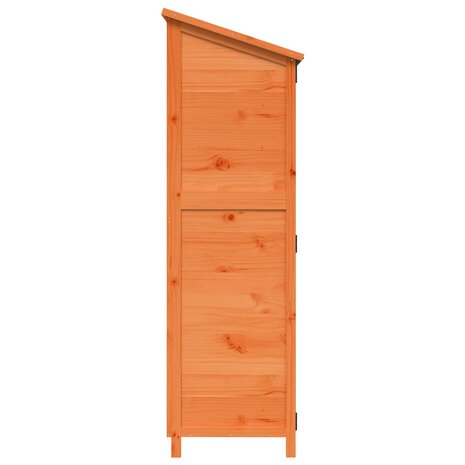 Tuinschuur Bruin 59,5 x 56 x 176,5 cm Bewerkt hout 6