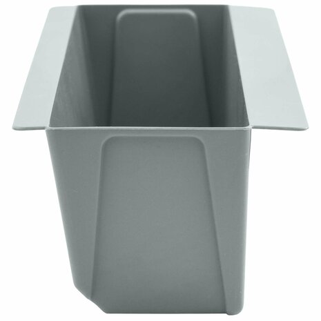Bloembakken voor Euro-pallets 12 pcs Lichtgrijs 5