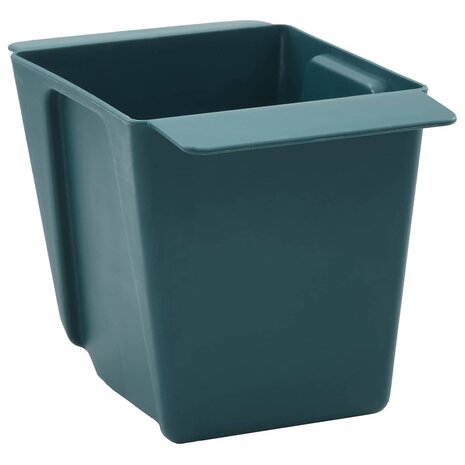 Bloembakken voor Euro-pallets 24 pcs Groen 13,5 x 9 x 9,5 cm 2