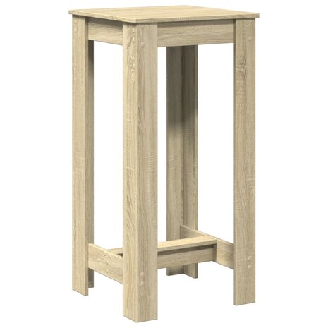 Bartafel 51x50x103,5 cm bewerkt hout sonoma eikenkleurig 5