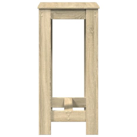 Bartafel 51x50x103,5 cm bewerkt hout sonoma eikenkleurig 6
