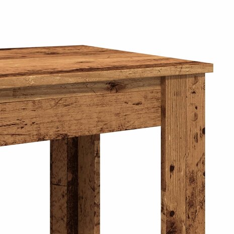 Bartafel 102x50x103,5 cm bewerkt hout oud houtkleurig 7