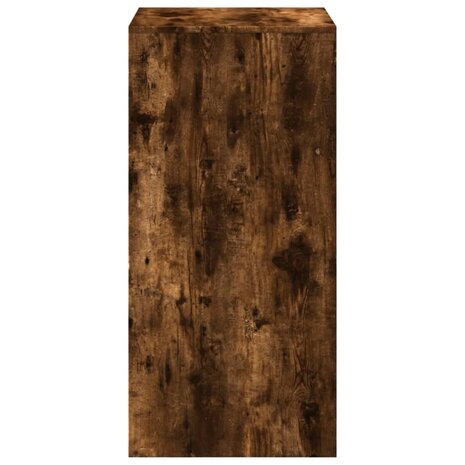 Bartafel 51x50x103,5 cm bewerkt hout gerookt eikenkleur 6