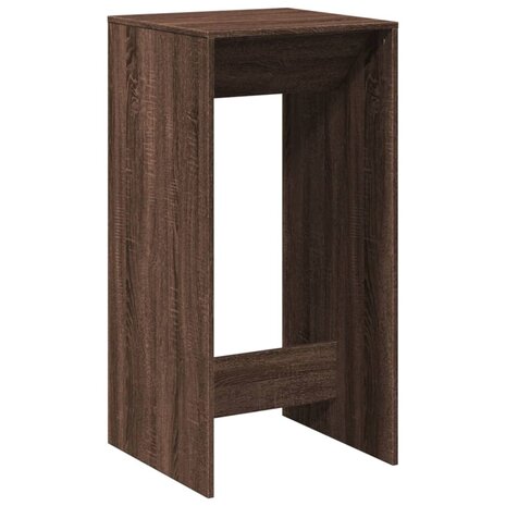 Bartafel 51x50x103,5 cm bewerkt hout bruin eikenkleurig 2