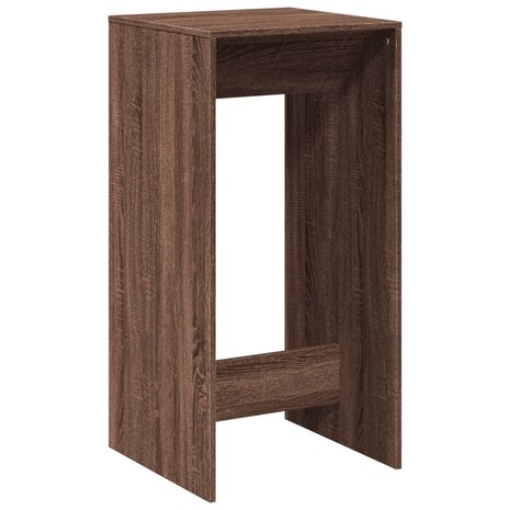 Bartafel 51x50x103,5 cm bewerkt hout bruin eikenkleurig 5