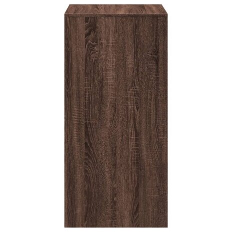 Bartafel 51x50x103,5 cm bewerkt hout bruin eikenkleurig 6