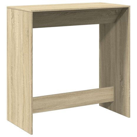 Bartafel 102x50x103,5 cm bewerkt hout sonoma eikenkleur 5