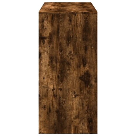 Bartafel 102x50x103,5 cm bewerkt hout gerookt eikenkleur 6