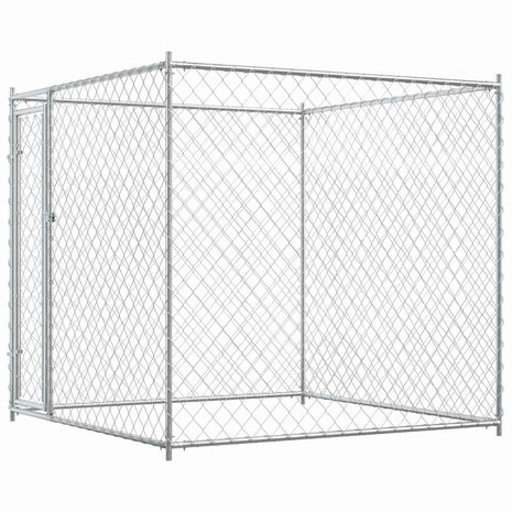 Hondenkennel voor buiten 193x193x185 cm 2
