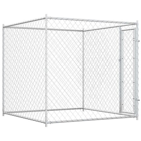 Hondenkennel voor buiten 193x193x185 cm 5