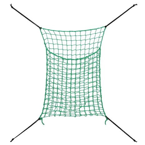 Hooinetten rechthoekig 2 stuks 0,9x1 m PP 4