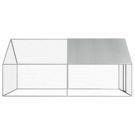 Kippenhok 2,75x4x1,92 m gegalvaniseerd staal 3