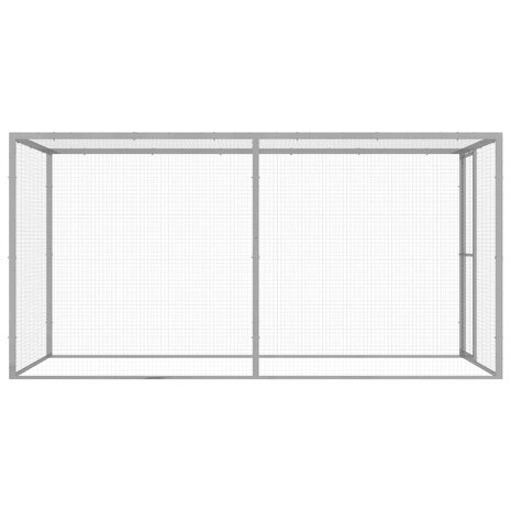 Kattenkooi 3x1,5x1,5 m gegalvaniseerd staal 3