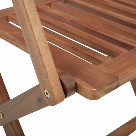 Tuinstoelen 2 st inklapbaar massief acaciahout 6