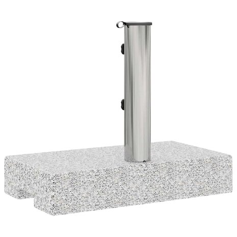 Parasolvoet rechthoekig 25 kg graniet  7