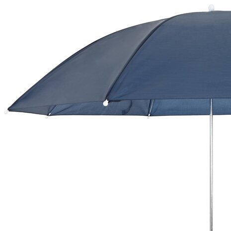 Parasol met klem 2 pcs Marineblauw &Oslash; 105 x 86 cm 170T polyester 5
