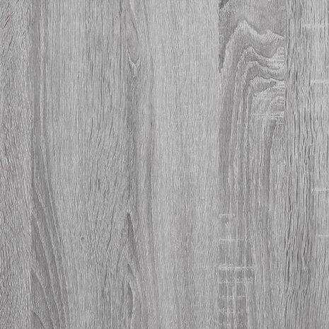 Opbergbox 50x30x28 cm bewerkt hout grijs sonoma eikenkleurig 9