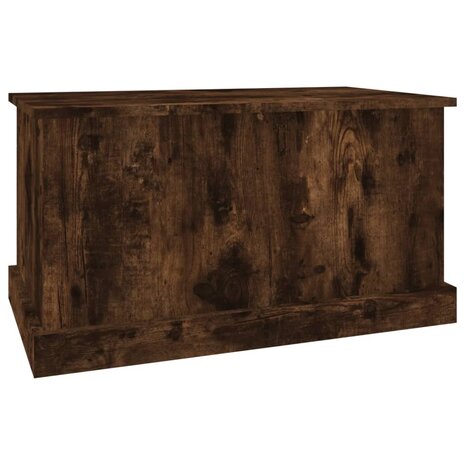Opbergbox 70x40x38 cm bewerkt hout gerookt eikenkleurig 4
