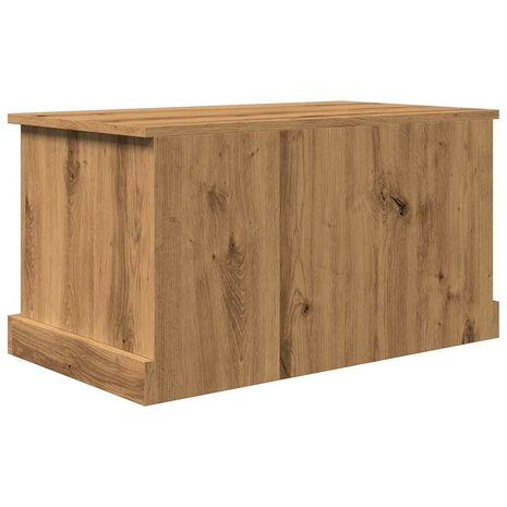 Opbergbox 70x40x38 cm bewerkt hout artisanaal eikenkleurig 10